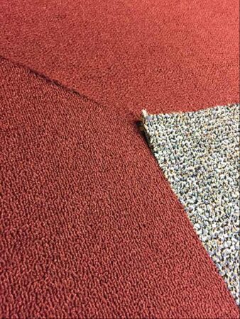 Commercial Carpet Edges lifting up in corners, need repair 